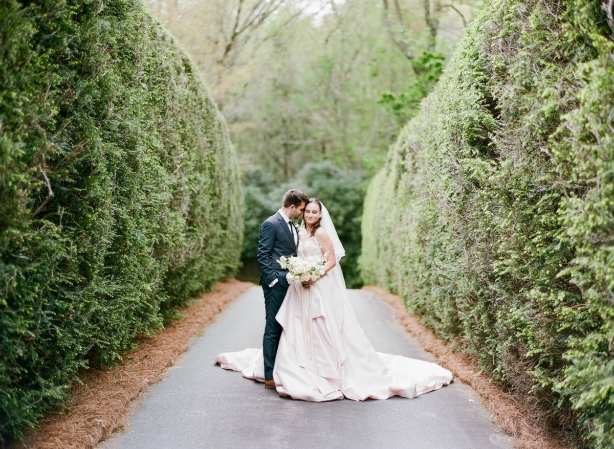 TImeless inspiration at Old Edwards Inn with a perfectly pink wedding gown