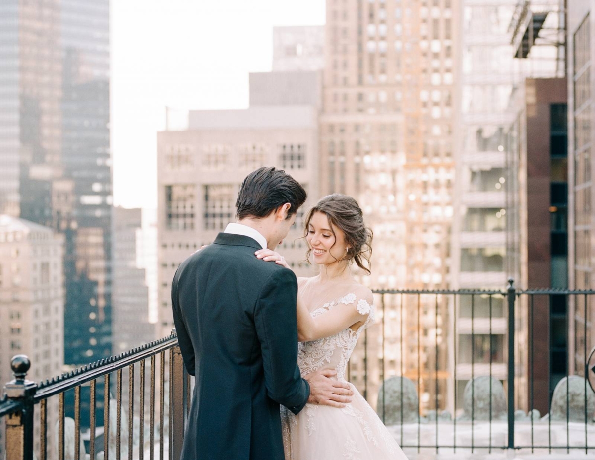 A breath of Spring: Modern wedding inspiration at The Yale Club in NYC