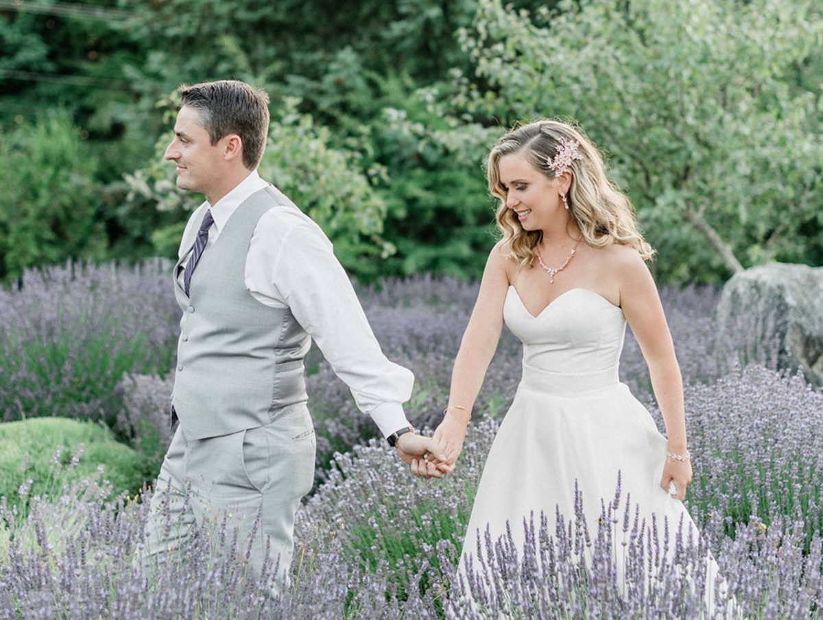 A Lavender Farm Wedding on Kitsap Peninsula