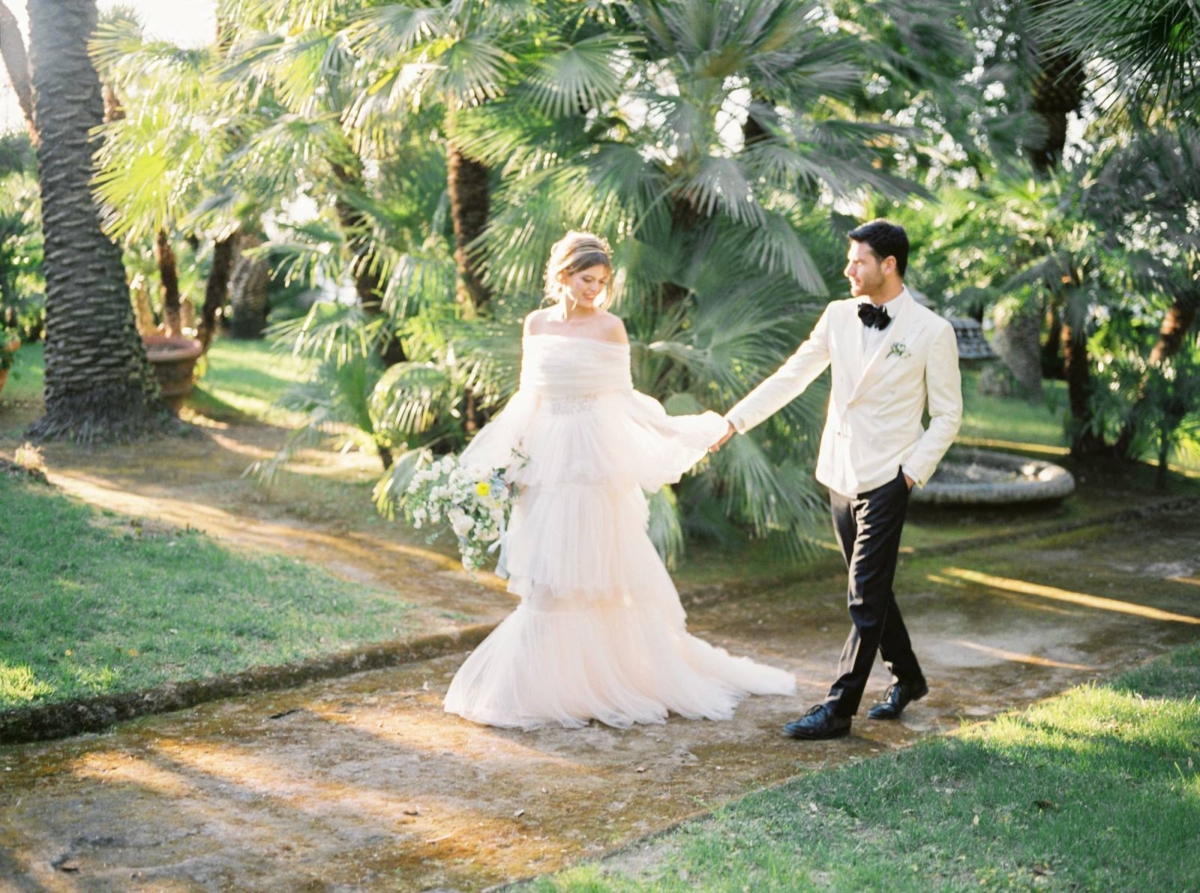 Charming wedding shoot in Sorrento inspired by “La Dolce Vita”