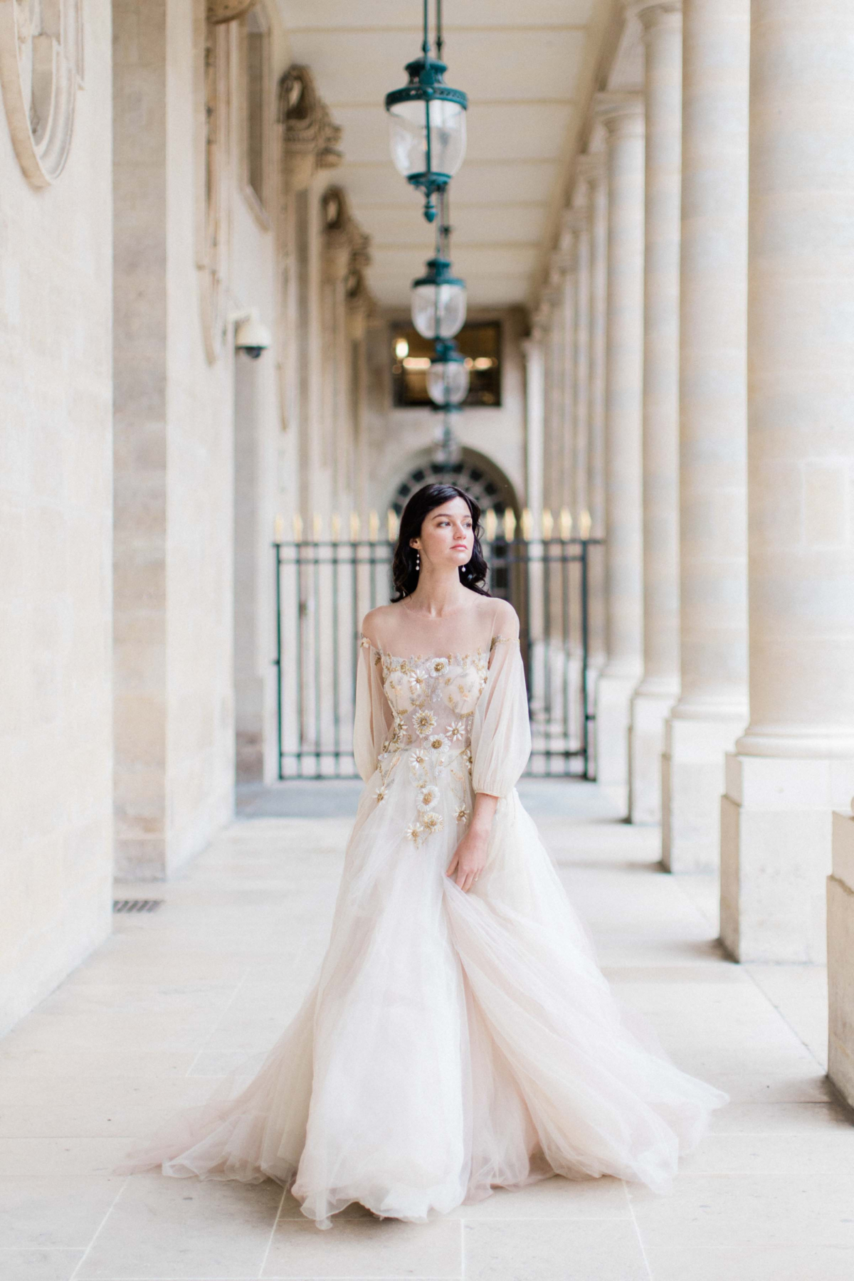 Elegance personified in this Parisian bridal inspiration