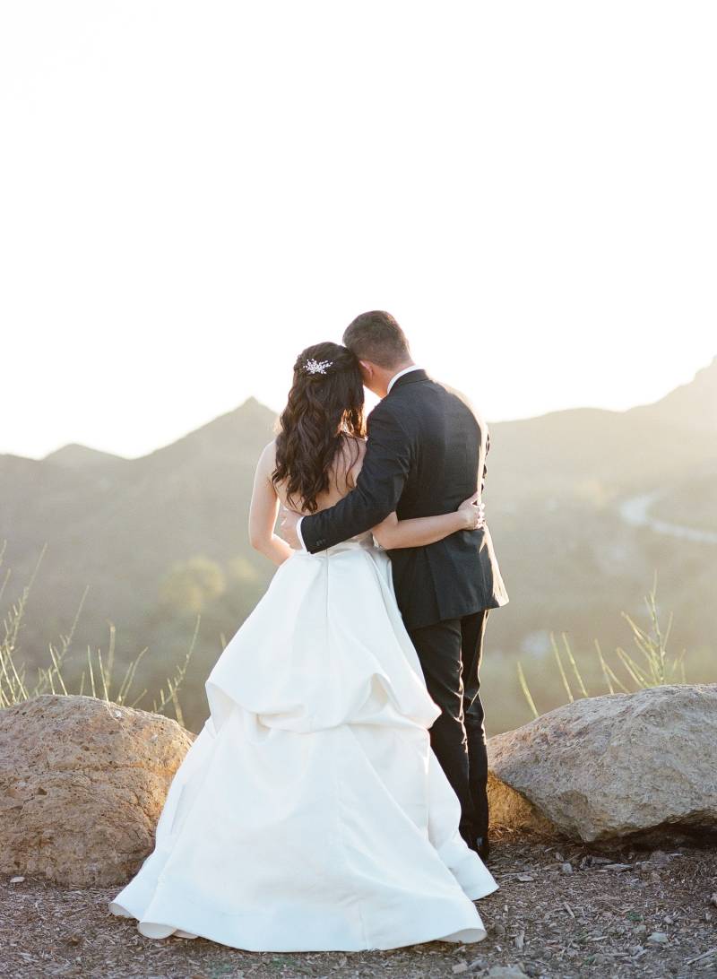 Summer Wedding at Tuscany Inspired Estate in Malibu, California