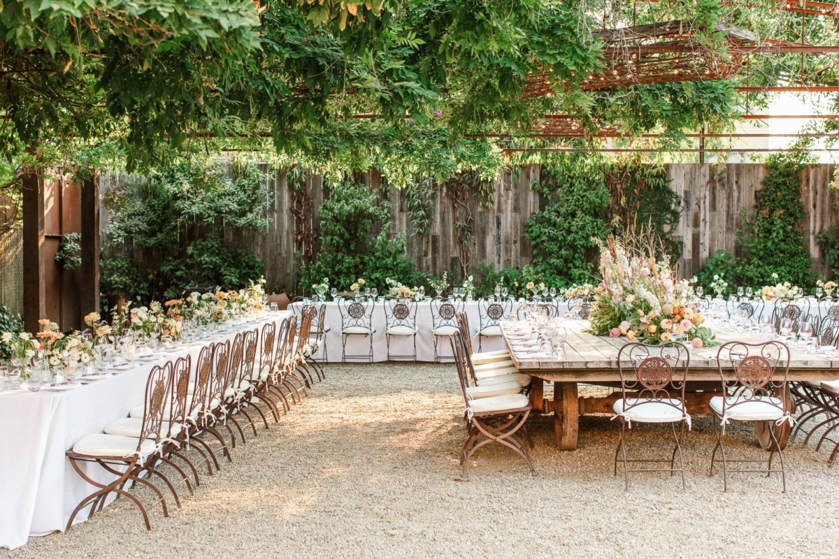 Romantic Al Fresco Wedding in Northern California Wine Country