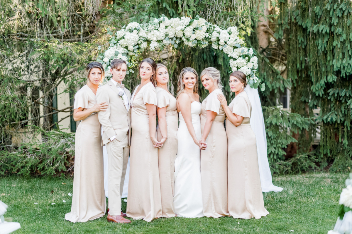 Quaint garden party wedding with quintessential Southern Charm