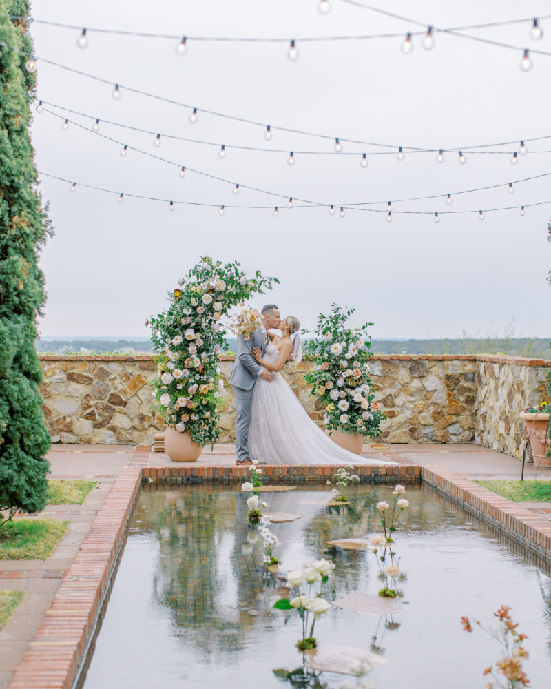 A Romantically Rainy Day at Tuscan Inspired Bella Collina