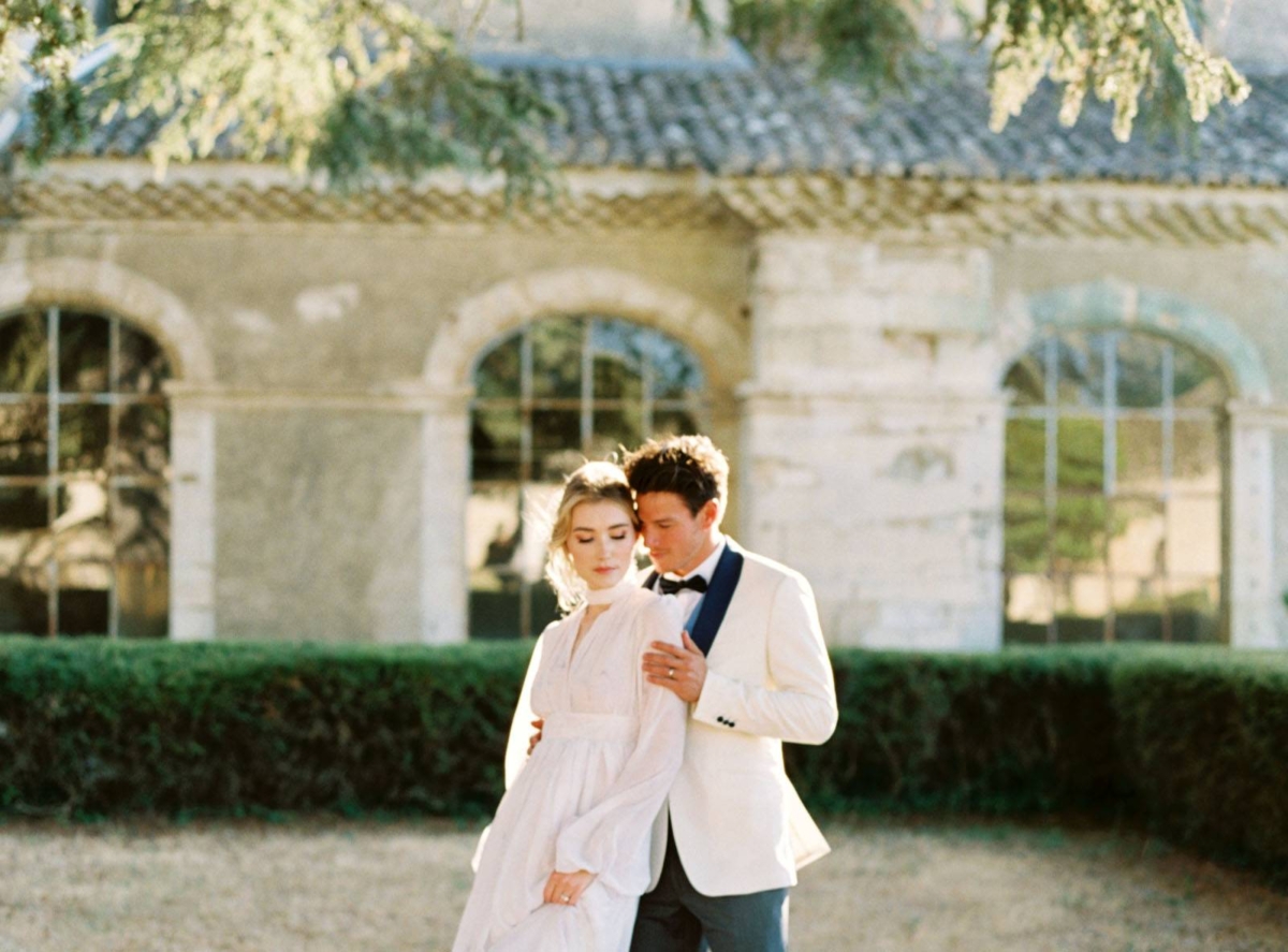 Wedding Inspiration in a 13th century French Monastery