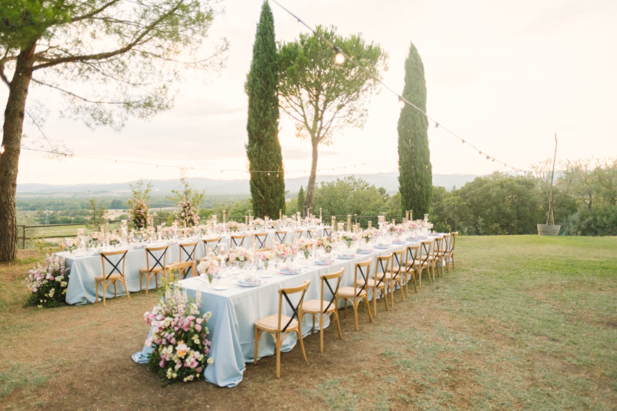 An intimate destination wedding under the Tuscan sun