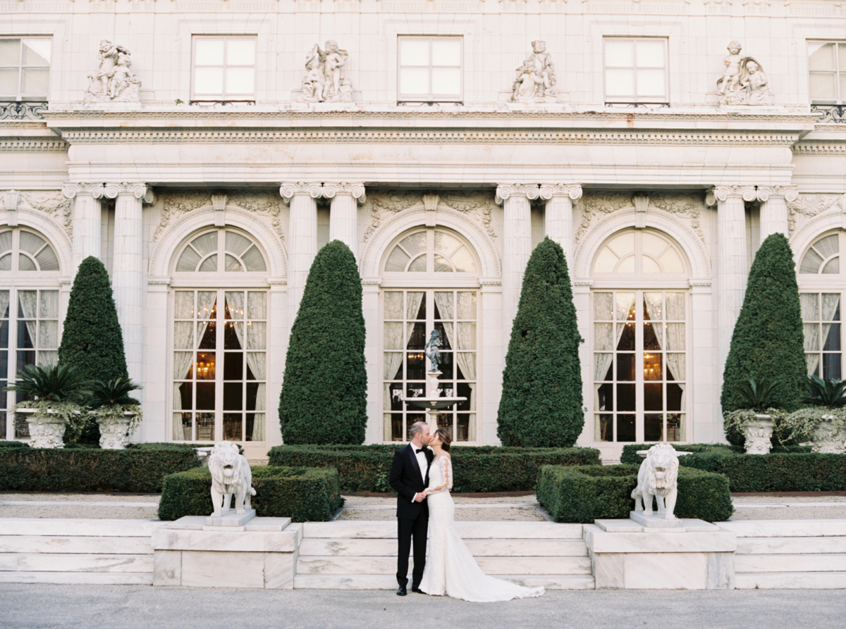 Timeless and Chic Newport Mansion Wedding