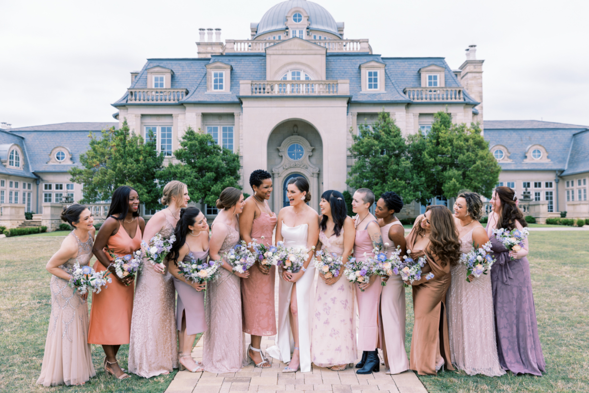 A joyous European chateau wedding in Texas