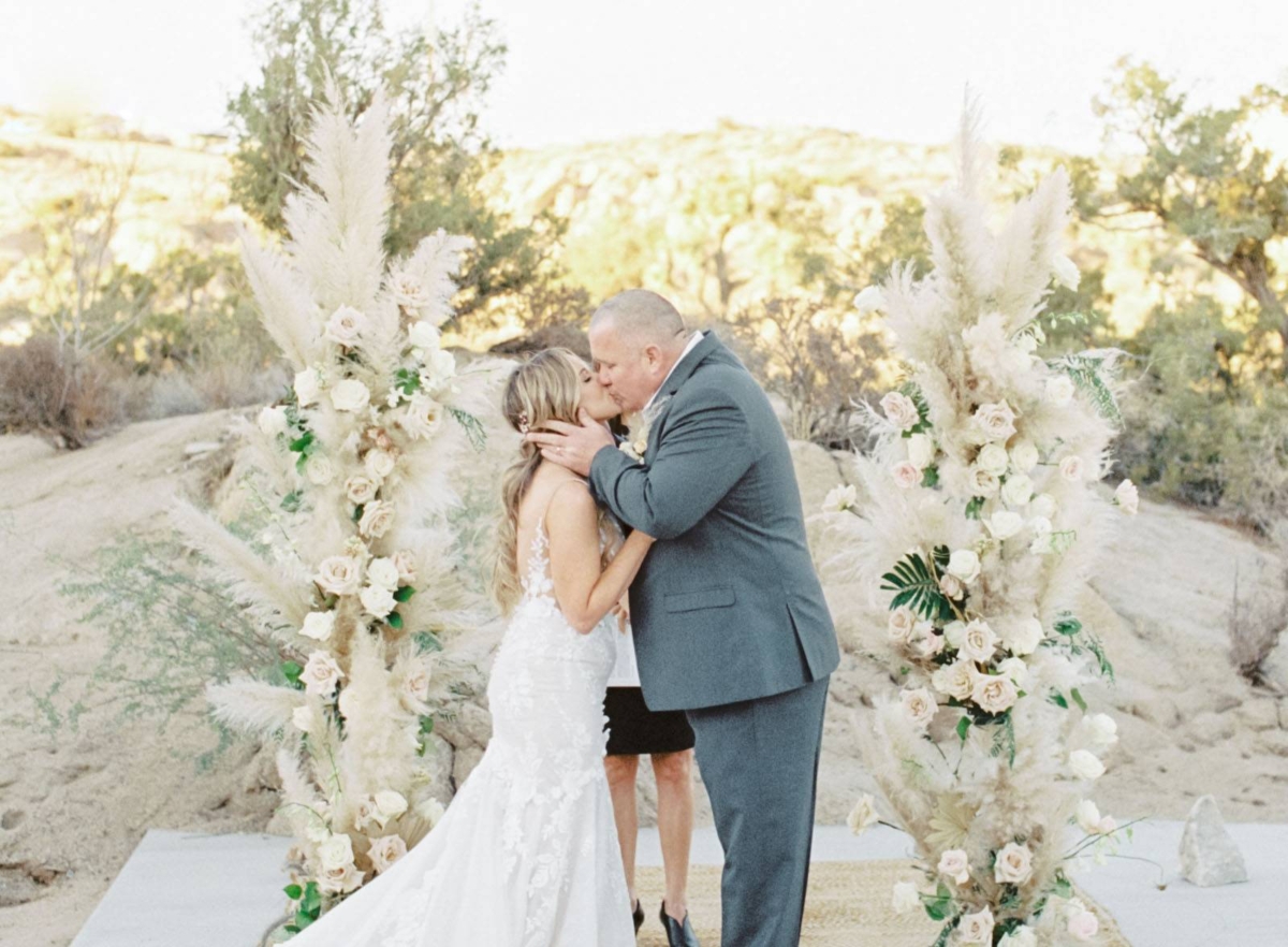 An Intimate Elopement amidst the magic of the desert at Joshua Tree