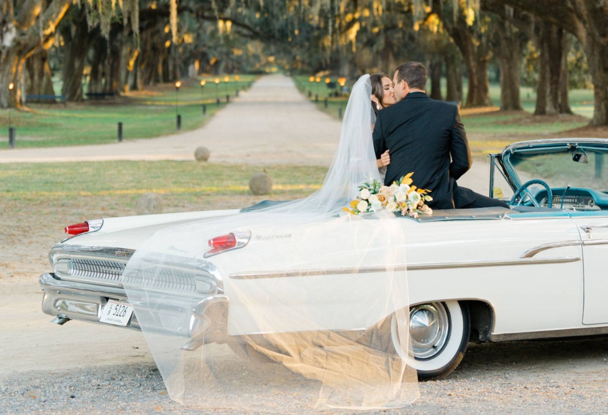 Jewel Toned Fall Lowcountry Wedding at Boone Hall