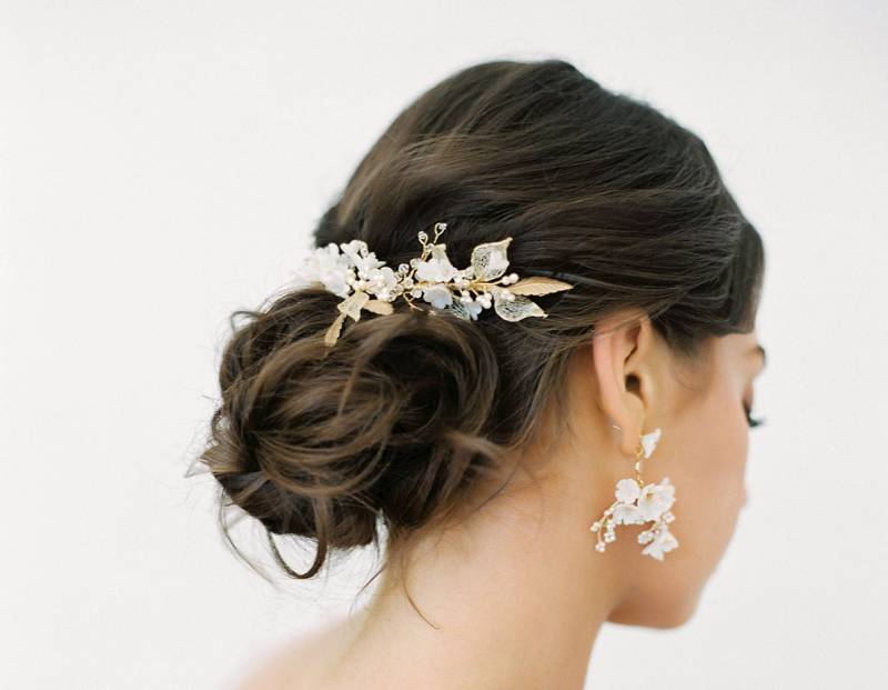 Chic, romantic bridal accessories from All About Romance – Petite Fleurs 2023 Collection