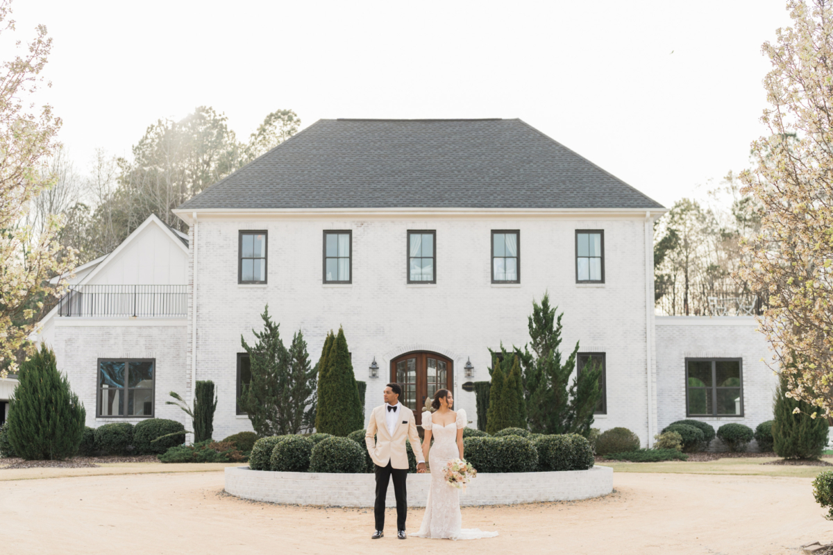 Cherry Blossoms & Black Colour Pops at the Bradford in Raleigh