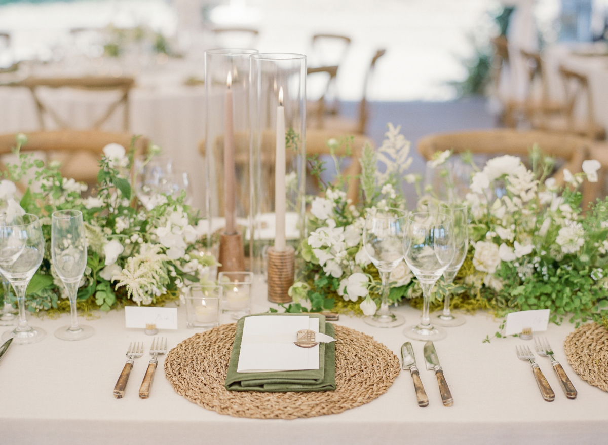 Tented Wedding Inspired by the Golden Gate Bridge