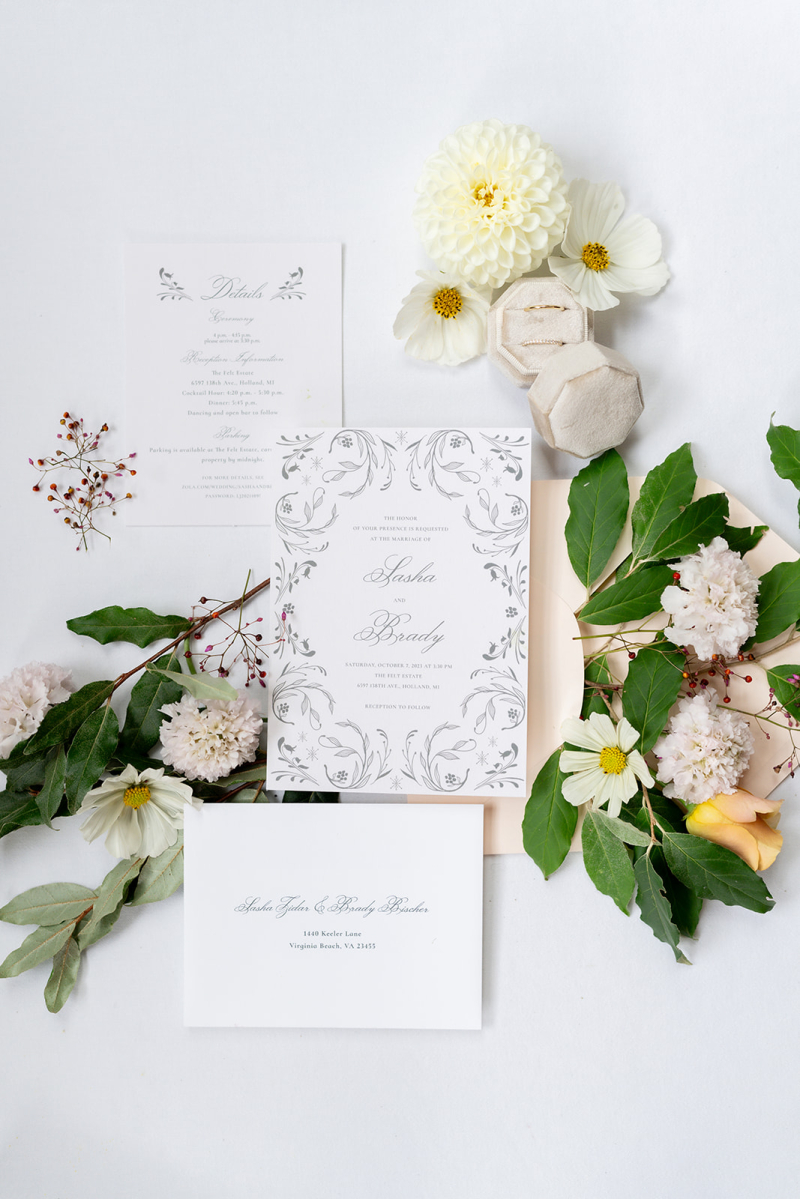 Elegant Fall wedding at Felt Mansion