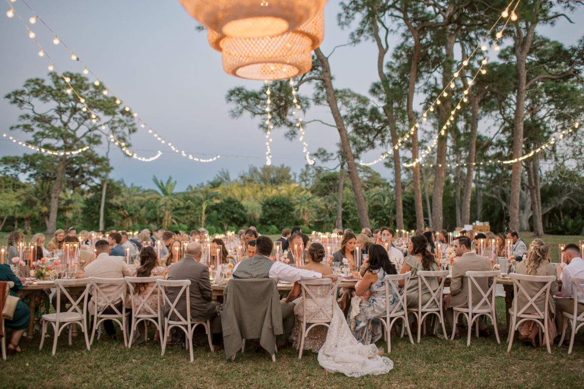 Colorful, Whimsical Al Fresco Florida Wedding