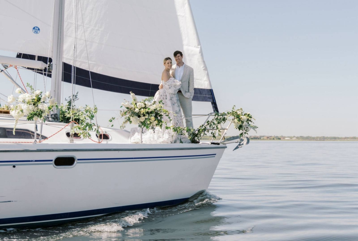 A Sunny Sailboat Session in Charleston