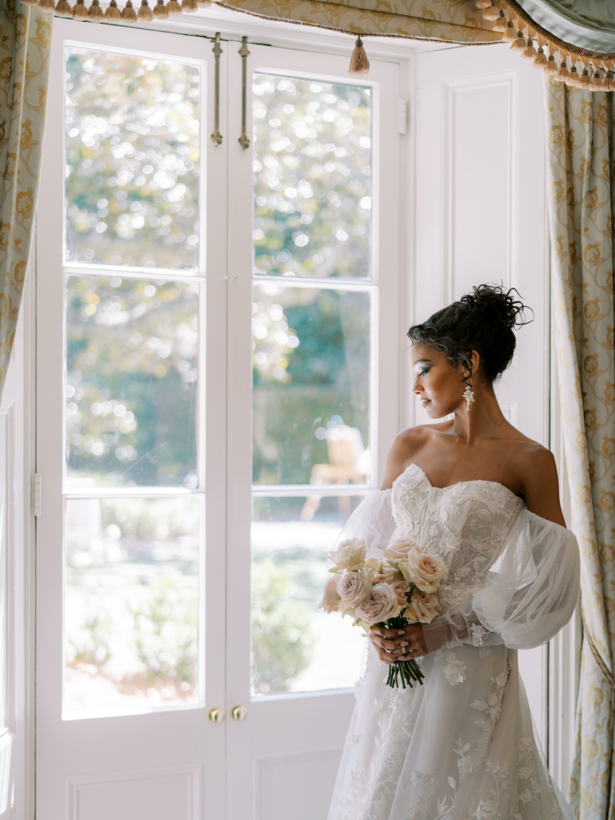 Garden Wedding Inspiration at The William Aiken House in Charleston