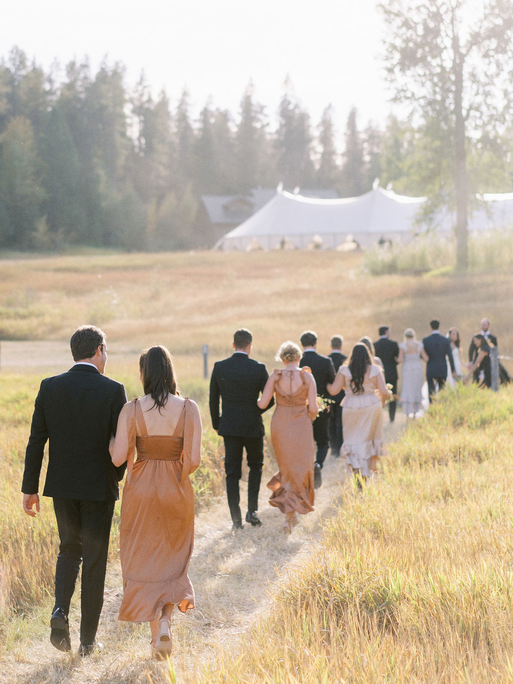 Elevated aesthetics at this Montana Mountain wedding