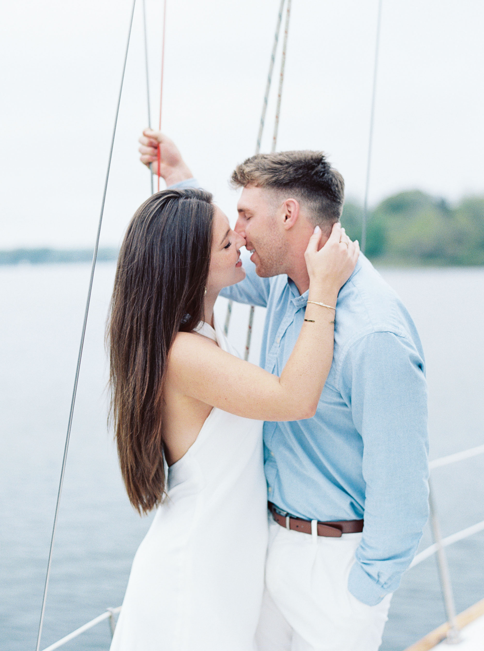 A Sunday Sailing Engagement on Chesapeake Bay 