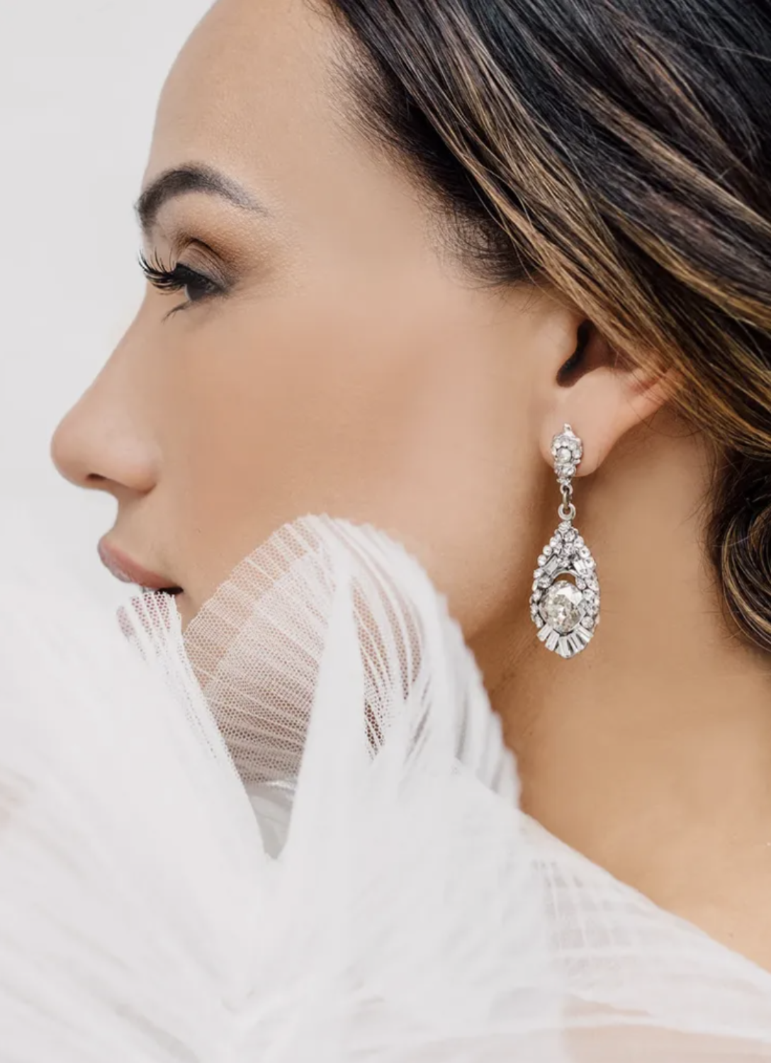 Belle Crystal Earrings by Maria Elena