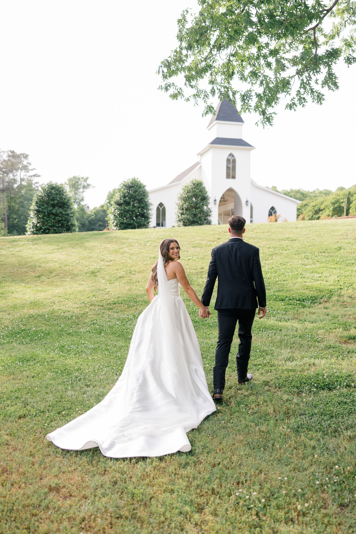 North Carolina Chapel Wedding Filled With Timeless Details