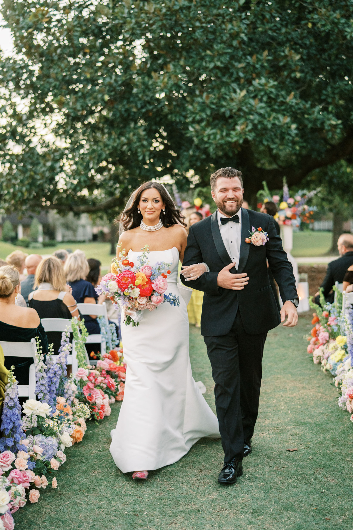 Fun-Filled Wedding with Garden Style and Bold Details