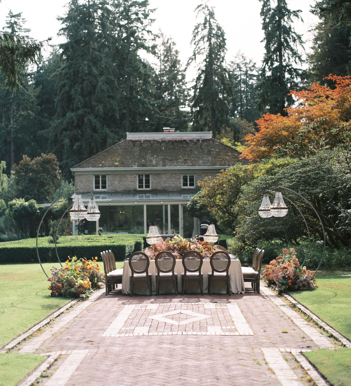 An Elevated Fall Editorial at Lakewold Gardens