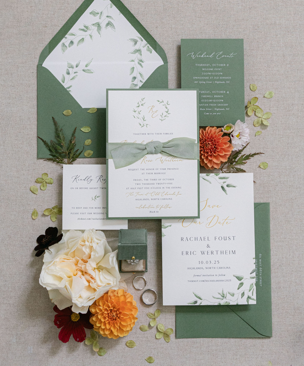 A Joyful Fall Wedding in the North Carolina Mountains