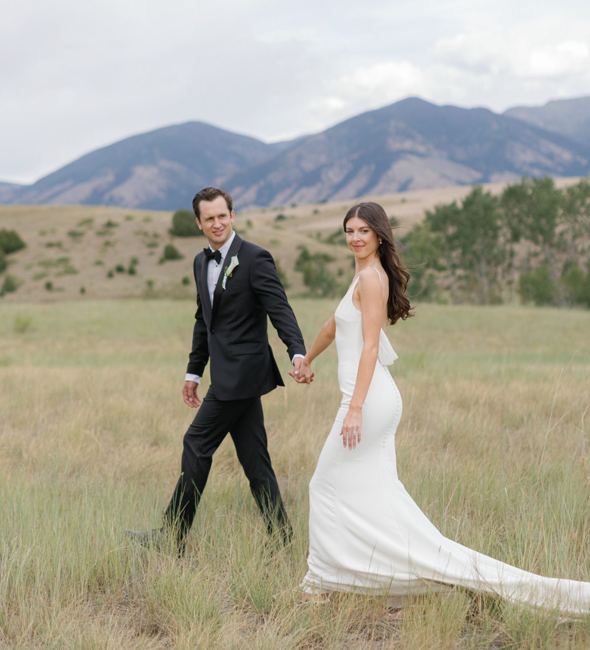 A Relaxed Western-Inspired Wedding Under Montana Skies
