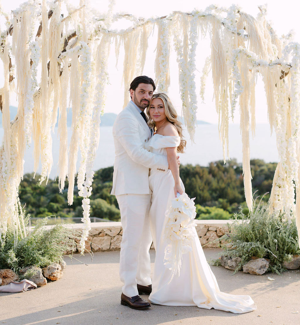 A Joyous Greek Island Wedding at Villa Venturi, Kefalonia