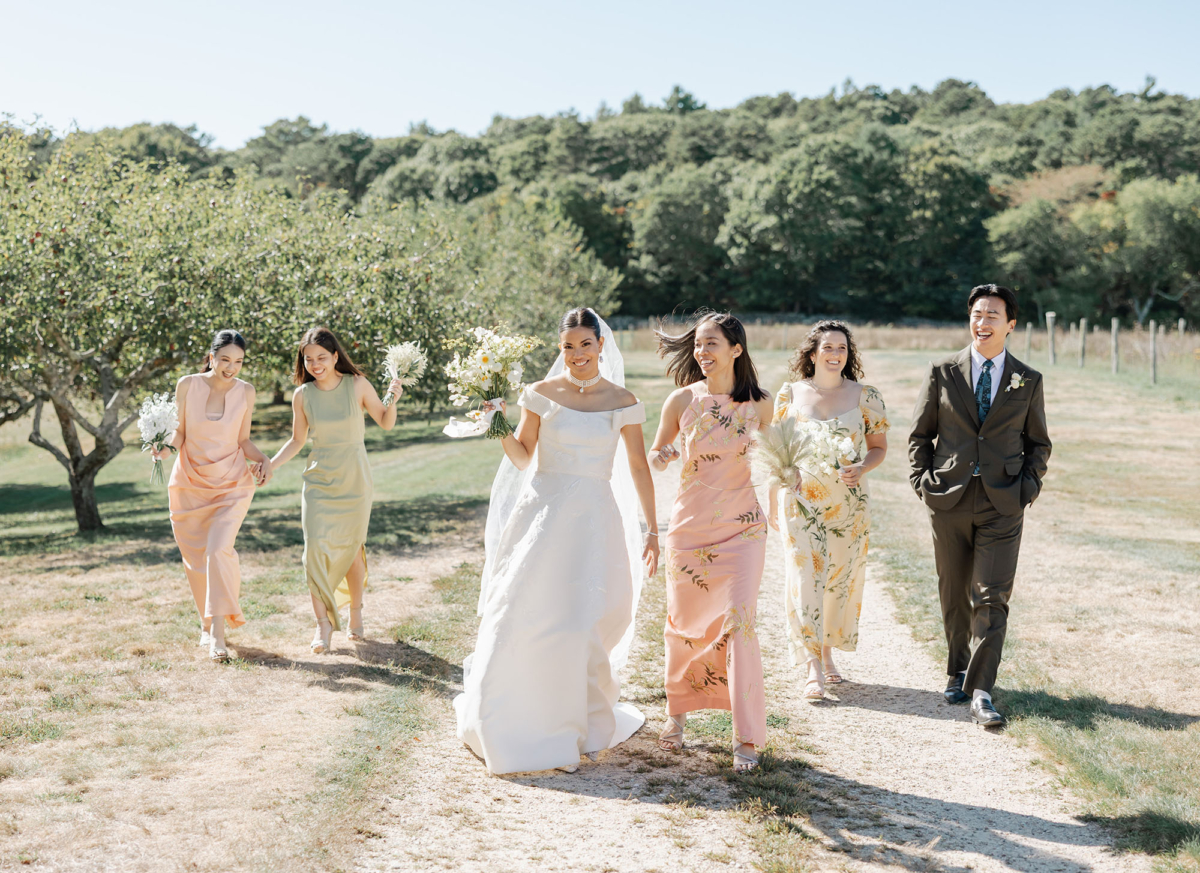 A Light-Filled, Nature-Inspired Cape Cod Farm Wedding