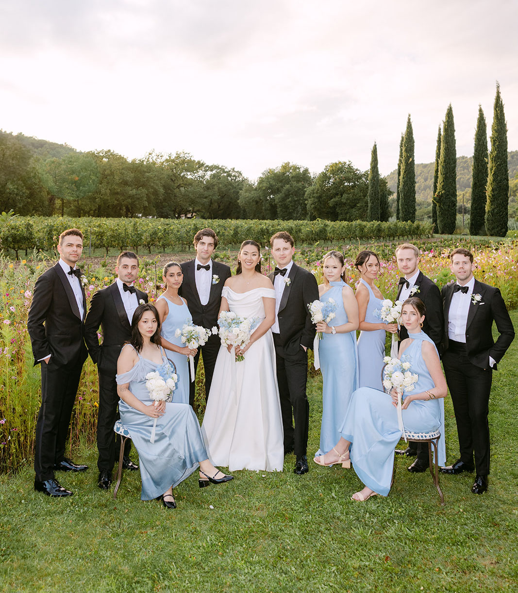 A Rain-Kissed Wedding in the Heart of Provence