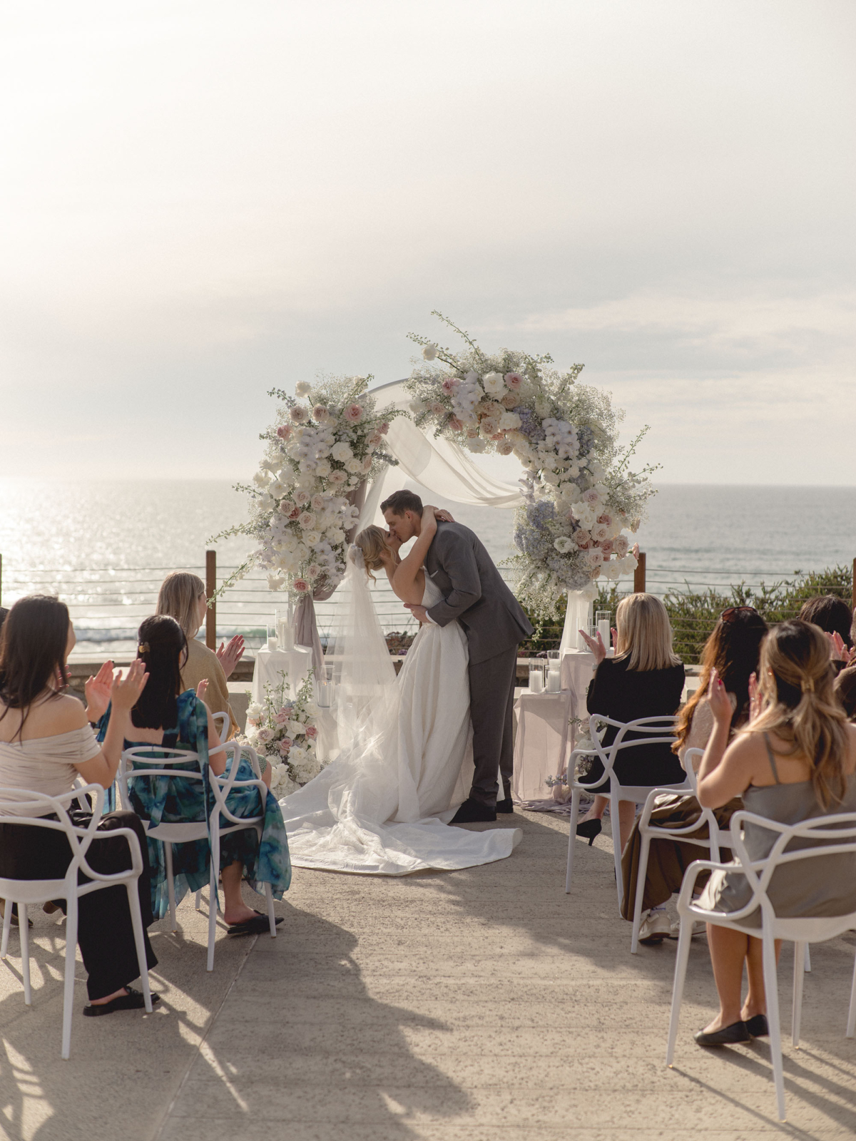 Modern Coastal Romance with Ocean Inspired Details