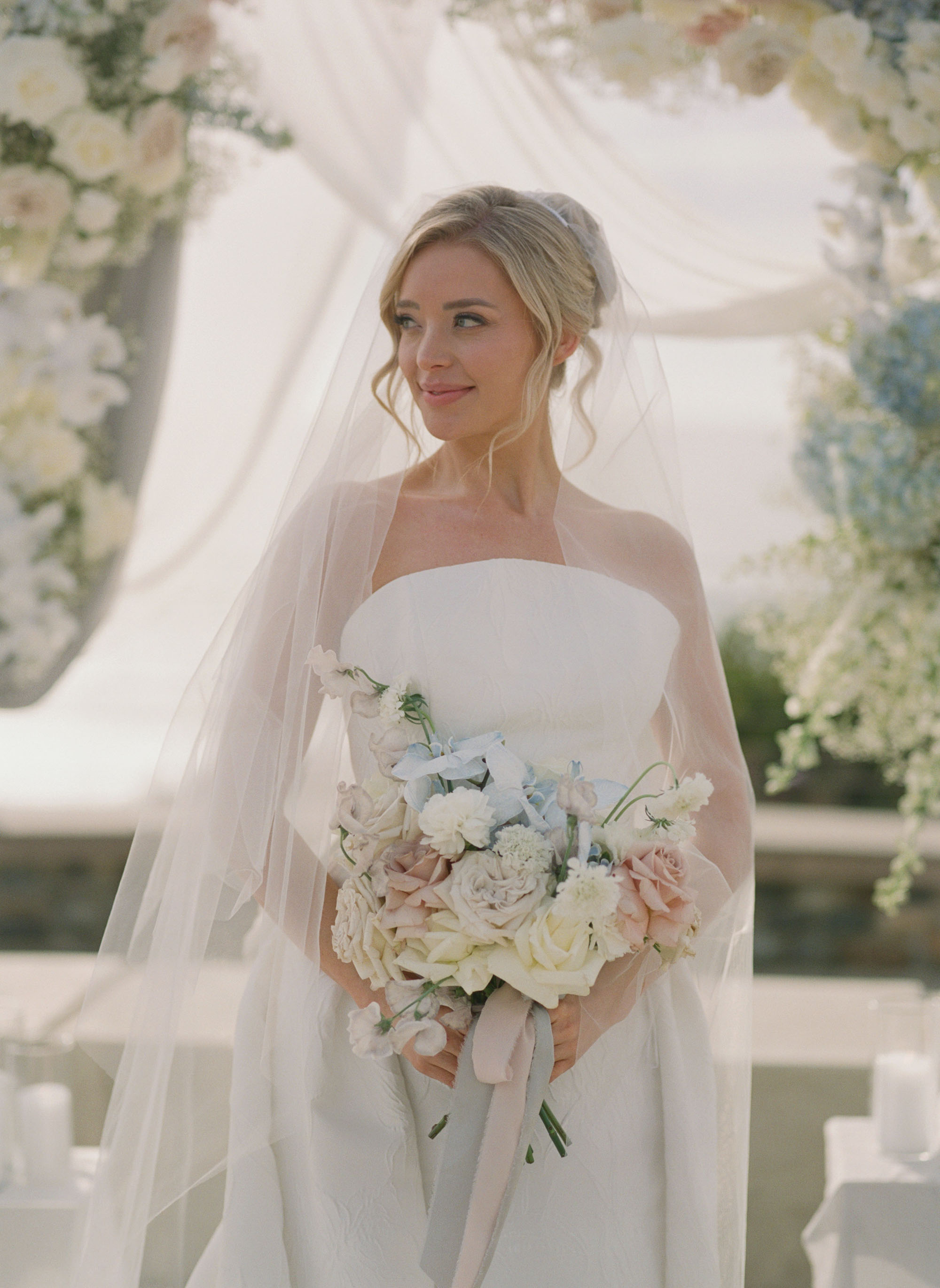 Modern Coastal Romance with Ocean Inspired Details